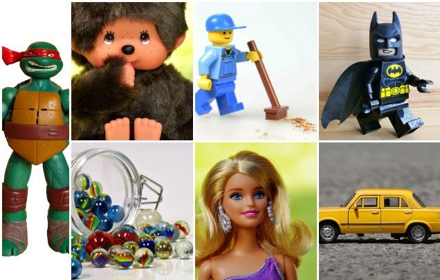 Tortue Ninja, Kiki, Lego, billes, Barbie, voiturette, des jouets qu'on entourait dans les catalogues de Noël avec envie