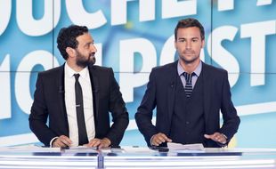Cyril Hanouna et Bertrand Chameroy dans «Touche pas à mon poste».