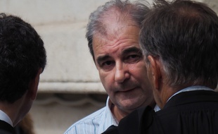 Jean-Marc Le Pape, jeudi à Nice, lors du procès des Mareyeurs du Sud-Est.