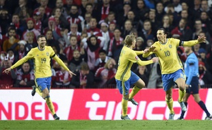 Auteur d'un doublé, Ibrahimovic a permis à la Suède de se qualifier pour l'Euro face au Danemark (2-2), le 17 novembre 2015.