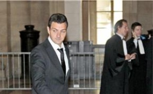 Jérôme Kerviel, hier au Palais de Justice.