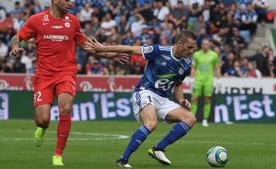 Petar Skuletic a obtenu et... raté un penalty à Strasbourg dimanche.