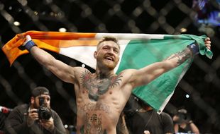 L'Irlandais Conor McGregor, superstar des Arts martiaux mixtes.