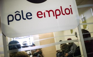 Une agence de Pôle Emploi en banlieue parisienne