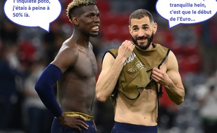 Pogba a été élu homme du match mardi soir contre l'Allemagne.