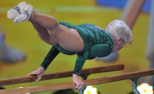 Johanna Quaas, 92 ans , a fini 5 ème du Turnfest