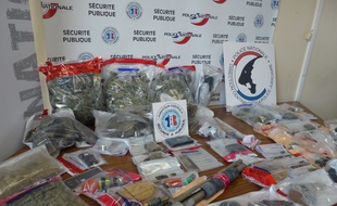 Plusieurs kilos de drogue, des armes et 38.000 euros en liquide avaient été saisis mi-décembre dans le quartier.