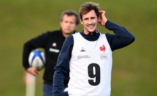Baptiste Serin, promu capitaine du XV de France contre l'Italie.