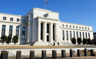 La Banque centrale américaine, la Fed, le 12 février 2009 à Washington