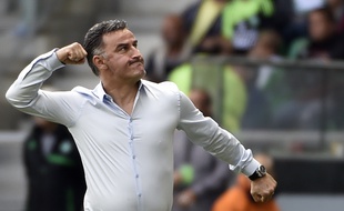 Christophe Galtier a notamment annoncé son souhait de recruter un jeune attaquant.