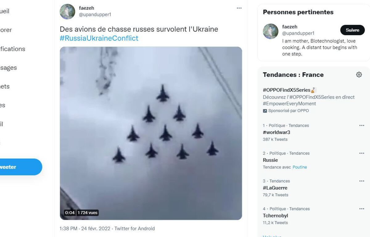 Le Monde Virtuel et la Guerre en Ukraine : L'Impact des Vidéos sur Twitter