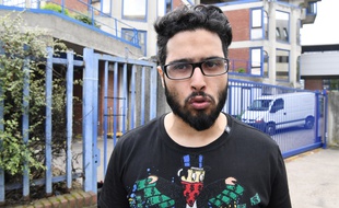 Jawad Bendaoud devant le tribunal de Bobigny, le 25 avril 2018.