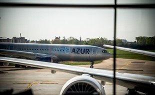 Un avion Aigle Azur