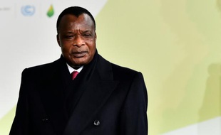 Le président congolais Denis Sassou Nguesso à Paris, le 30 novembre 2015