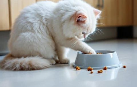 Pourquoi votre chat gratte autour de sa gamelle… et comment ce geste peut influencer son bien-être