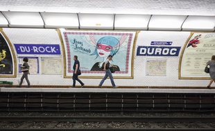 Paris le 17 juin 2013. Station de metro RATP Duroc. Photo d'illustration.