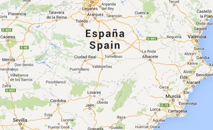Carte Espagne