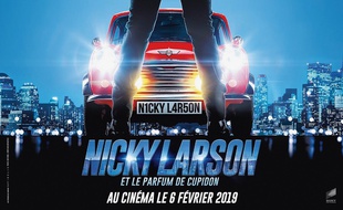 L'affiche du film «Nicky Larson et le parfum de Cupidon», de Philippe Lacheau.