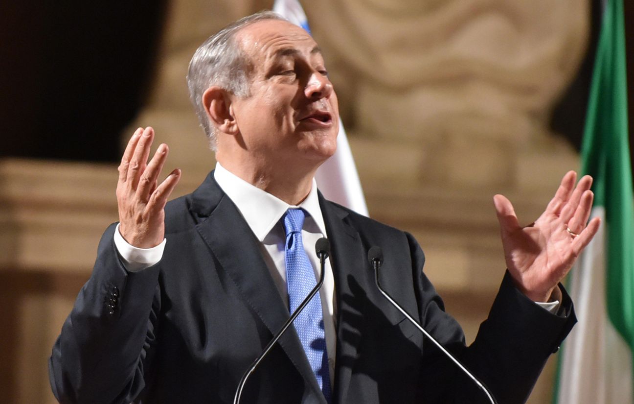 Benyamin Netanyahou à Florence le 29 août 2015.