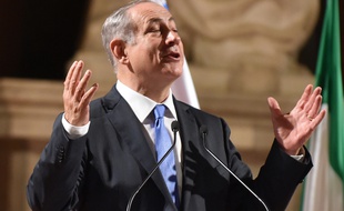 Benyamin Netanyahou à Florence le 29 août 2015.