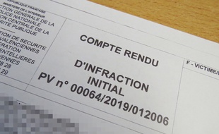 Illustration d'une plainte déposée auprès de la police.