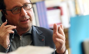 François Hollande à l'Elysée le 29 juin 2014