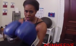 Michelle Obama en pleine forme pour promouvoir un mode de vie sain.