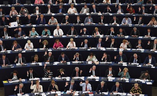 Session de vote au Parlement européen, le 13 juin 2018 (image d'illustration).