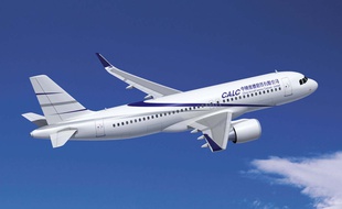 China Aircraft Leasing Company (CALC), société de leasing, a signé avec Airbus une commande de 100 appareils de la famille A320.