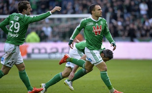 Tout juste entré en jeu, Yohan Mollo a délivré l'ASSE d'une frappe lointaine déviée.