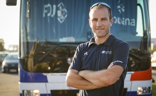 Benoît Drujon, le M. Propre de l'équipe Groupama-FDJ sur le Tour de France 2019.