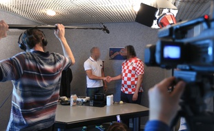 Tournage d'une émission de cuisine à la prison de l'Elsau