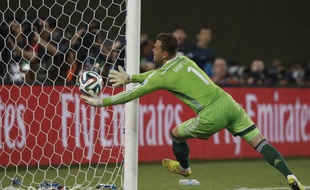 Le gardien russe Igor Akinfeev contre la Corée du Sud, le 17 juin 2014, à Cuiaba.