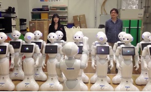 Une chorale de robots interprète Beethoven.