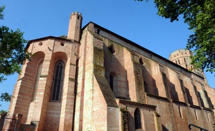 La cathédrale Saint-Alain de Lavaur, dans le Tarn.