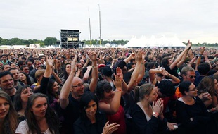 Le festival Solidays en juin 2010.