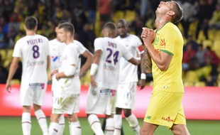 Emiliano Sala a inscrit son deuxième but de la saison contre Caen.