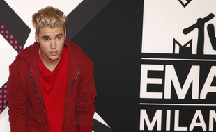 Justin Bieber aux MTV European Music Awards à Milan en octobre 2015