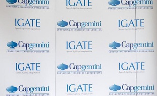 Logos de Capgemini et d'Igate, le 27 avril 2015