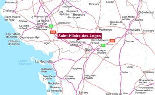 La victime a été enlevée sur la commune de Saint-Hilaire-des-Loges (Vendée).