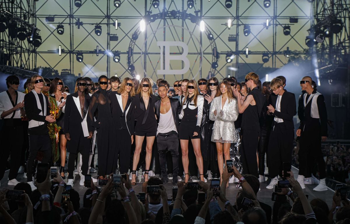 EN IMAGES Les moments qui ont construit la légende d'Olivier Rousteing chez Balmain