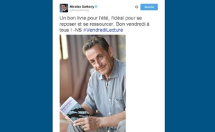 Un tweet de Nicolas Sarkozy le 31 juillet 2015.