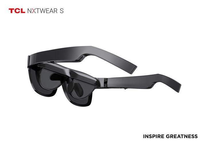 Les lunettes NXTWear S de TCL intègre deux dalles micro-OLED Full HD.