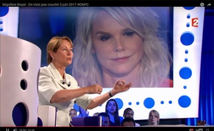 Ségolène Royal et Vanessa Burggraf, le 3 juin 2017