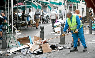 Le fini-parti permet aux éboueurs de débaucher une fois leur travail accompli.