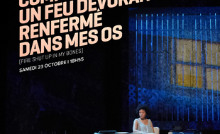 Affiche du film Comme un feu dévorant renfermé dans mes os (Metropolitan Opera)