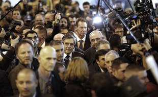 François Fillon au salon de l'agriculture le 1er mars 2017 à Paris.