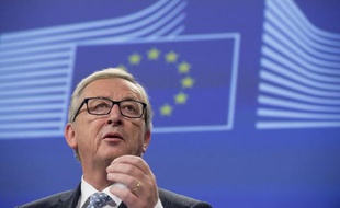 Le président de la Commission européenne, Jean-Claude Juncker, le 5 novembre 2014 lors d'une conférence de presse à Bruxelles