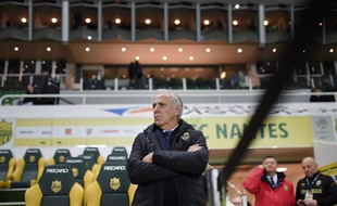 L'entraîneur nantais René Girard.
