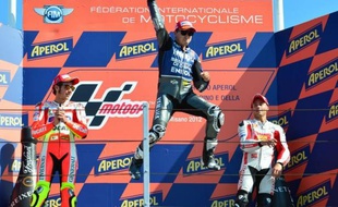 L'Espagnol Jorge Lorenzo (Yamaha) a remporté l'épreuve MotoGP du Grand Prix de Saint-Marin, dimanche, signant son 6e succès de la saison et le 2e consécutif à Misano, en devançant l'Italien Valentino Rossi (Ducati) et son compatriote Alvaro Bautista (Honda).